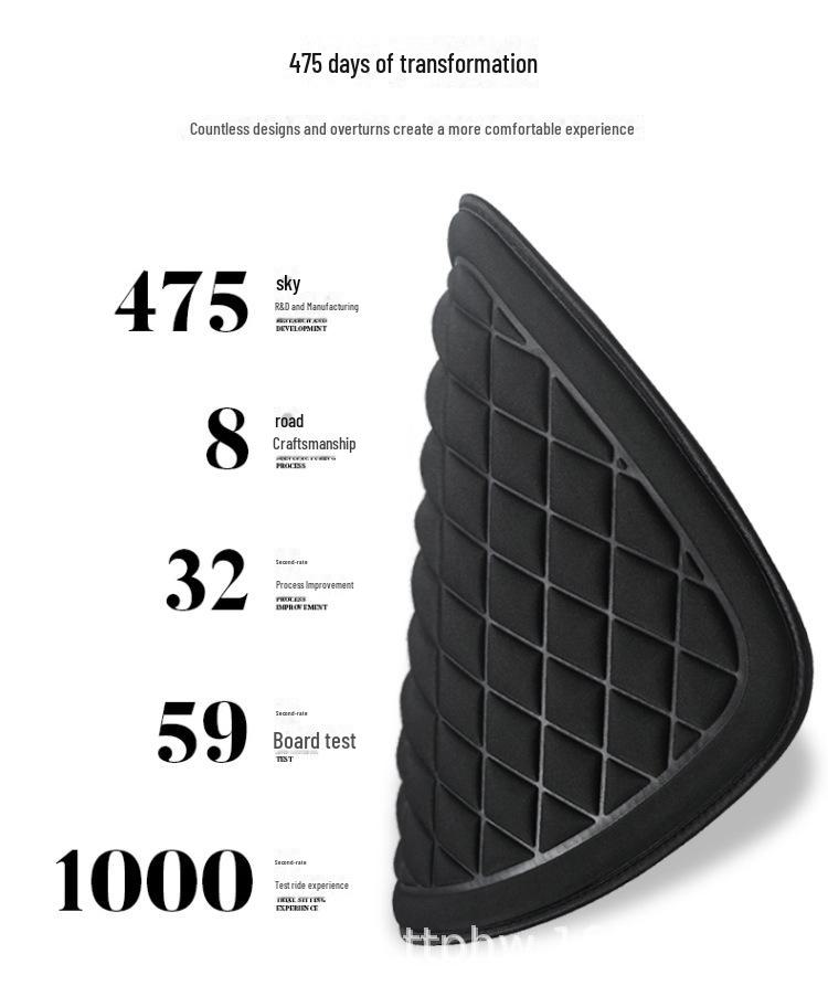 Universal Car Seat Cushions for All Seasons - Breathable and Comfortable