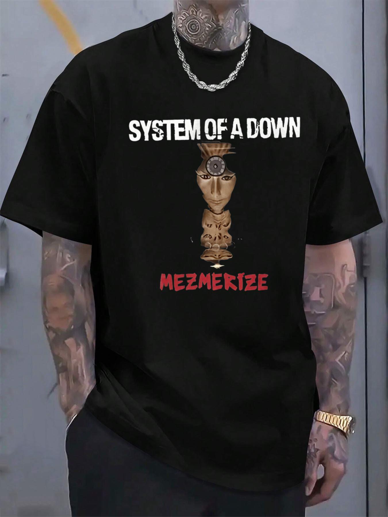 

A Bundle of Short Sleeve T-Shirt World European and American Metal SOAD Fashion Casual Unisex T-Shirt S