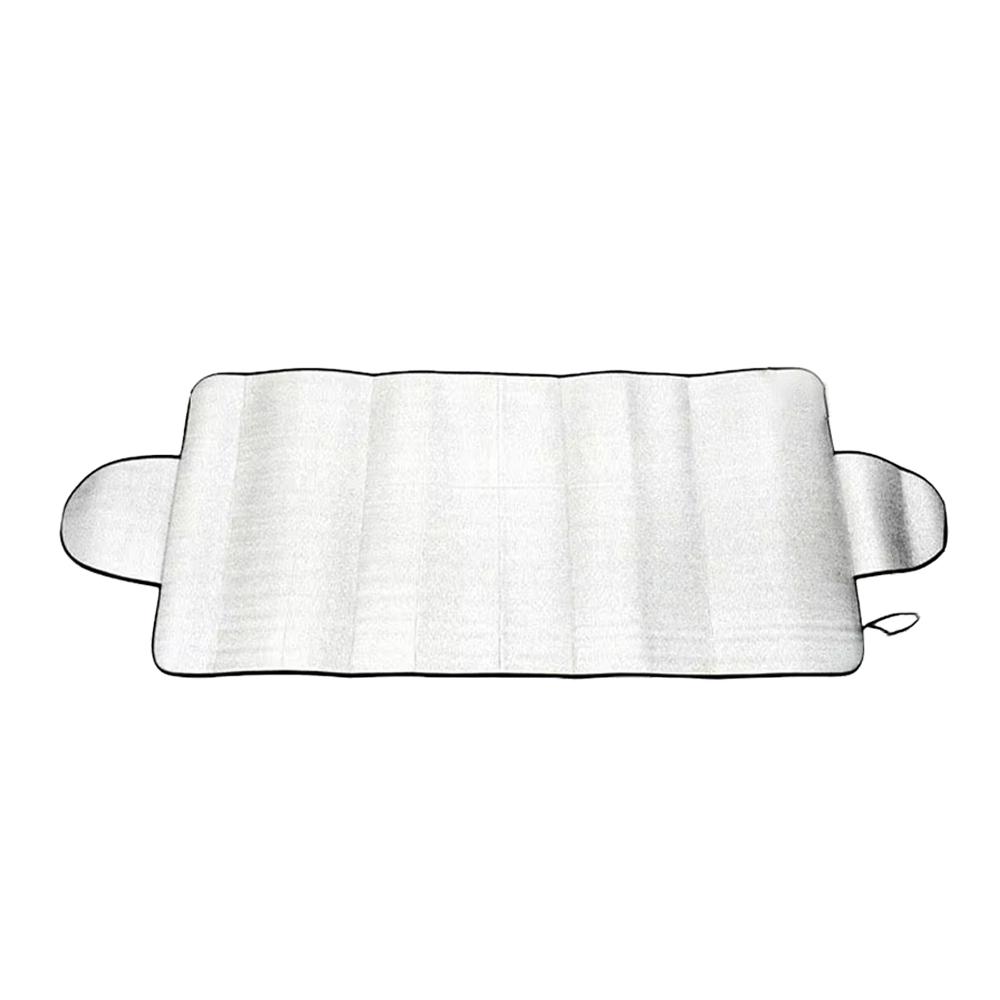 

Чехол на лобовое стекло автомобиля, передняя крышка, защита от снега, мороза, льда, защита от пыли, коврик для защиты от солнца, автомобильный оконный экран, большой снежный чехол серебряный