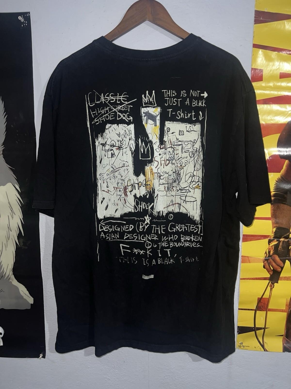Vtg Rare 00s Jean-Michel Basquiat Art Estate Andy Warhol Miles Davis Tee XL Y2K Unisex T-Shirt S