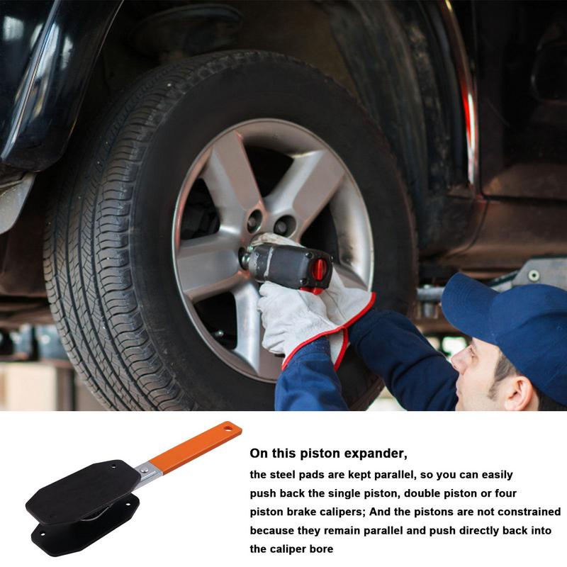 Brake Caliper Press 360 Degree Brake Pad Compression Tool Car Wheel Piston Spreader Swing Ratchet Expander Wrench