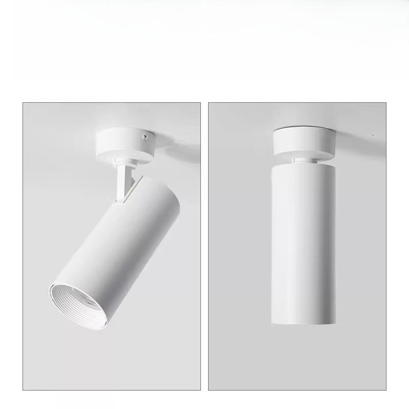 Surface-mounted LED Home Decor Clothing Store Neutral Light Without Main Lights High Color Rendering Adjustable All-round Angle