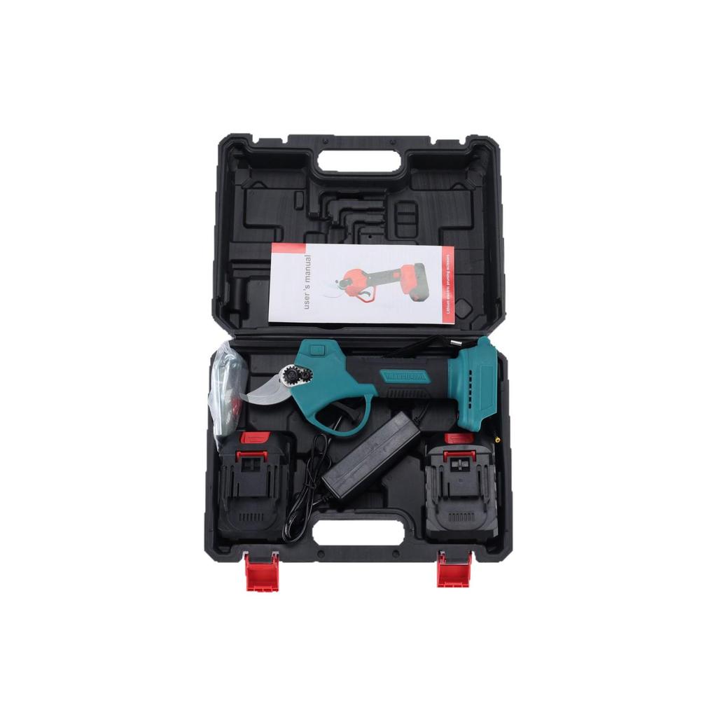 21V Cordless Electric Pruning Shears - Portable, Multifunctional for Home Garden & Fruit Trees with Lithium Battery