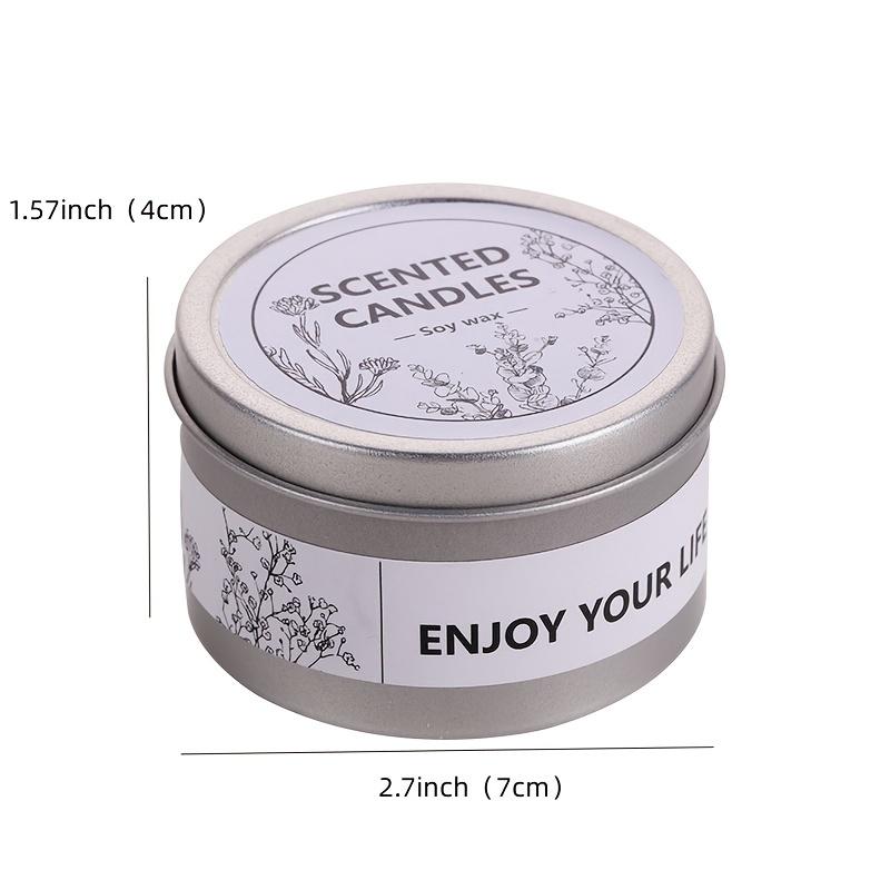 Fragrance Candle, Can of soy Wax, Can of Random Color