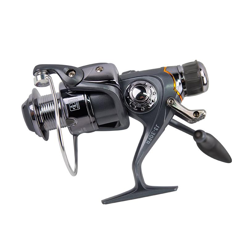 High-Quality Metal Spinning Fishing Reel Double Brake Carp Reel with Dual Drag System 5.1:1 Smooth Performance