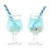 2Pcs Mini Drink Cups Model Pretend Play Mini Food Doll Accessories Fit Play House Toy Dollhouse Miniature