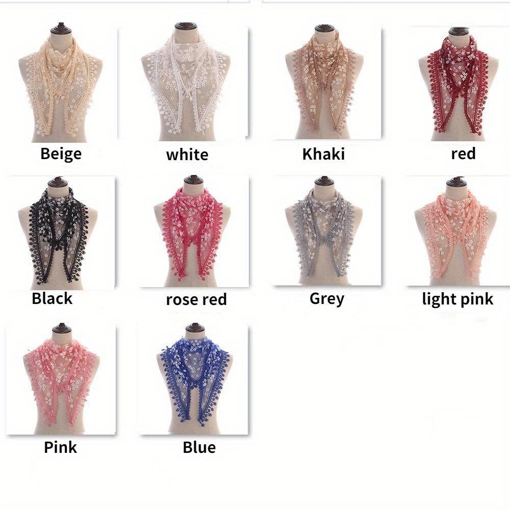 

Женский треугольный шарф для церковной молитвенной шаль, кружевная вуаль с вышивкой, головной убор с кисточками, вуали для церкви, мантильи бежевый