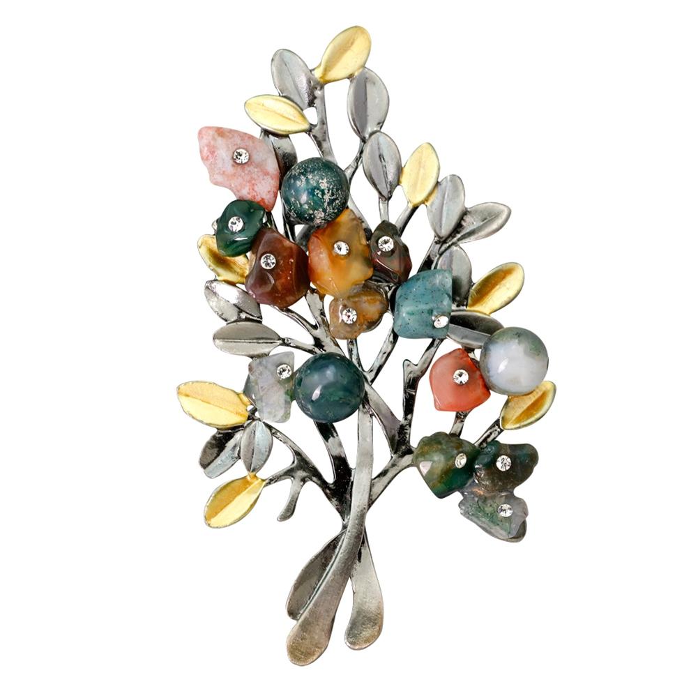 

Винтажная женская рождественская елка, красочная брошь со стразами, булавка-нагрудник