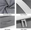 Kationisches Bettunterlager mit Aufbewahrungstasche, Transparente Fenster, Griff inklusive, Ideal für Kleidung, Decken, Platzierung unter dem Bett, Schrank, War
