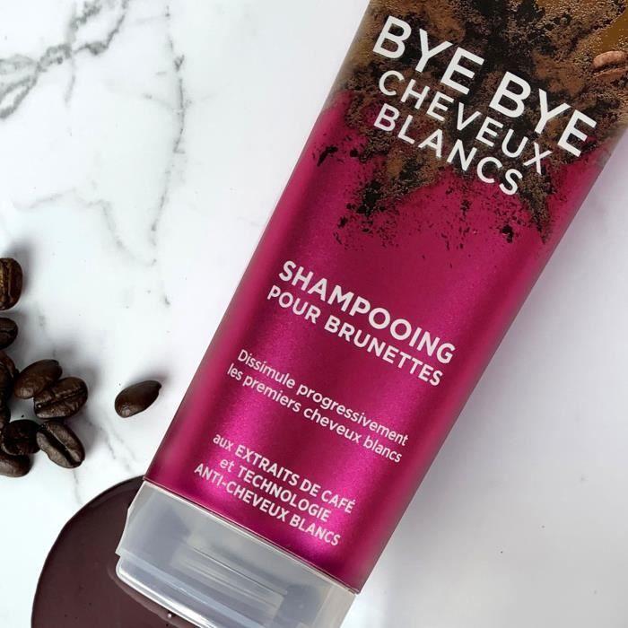 JOHN FRIEDA Shampooing Bye Bye Cheveux Blancs - Pour brunettes - 250 ml
