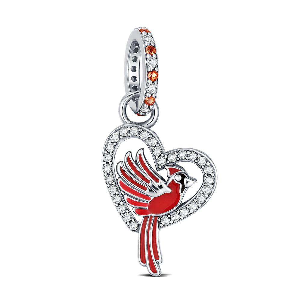 Elegant Ballet Pendant Fit Bracelet Diy Simple Original Crown Bead Romantic Heart Charm Love Birthday Gift For Friendcopper