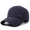 Hat Middle-Aged Men'S Spring And Autumn Baseball Cap Trendy Outdoor Casual Versatile Middle-Aged And Elderly Hard Top Cap