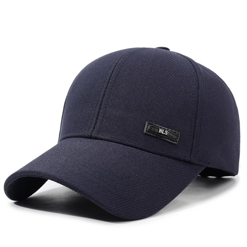 Hat Middle-Aged Men S Spring And Autumn Baseball Cap Trendy Outdoor Casual Versatile Middle-Aged And Elderly Hard Top Cap Adjustable