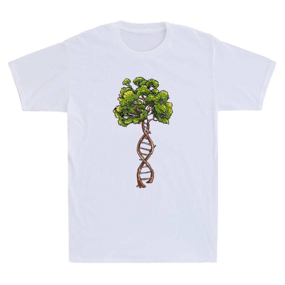 DNA Tree of Life Science Genetics Biology Environment Lover Retro Men T-shirt XXL