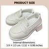 1/4 BJD Doll Shoes 16inch-18inch Collectible Women Action Figures Miniature Model Decoration Loafers