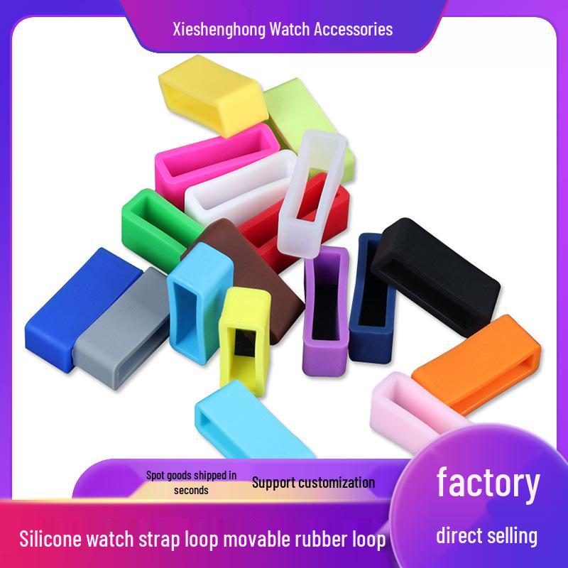 Silicone Watch Strap & Rubber Bezel Ring Set