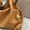 High-End Loewe Small Pebble Keychain Pendant with Lucky Bag