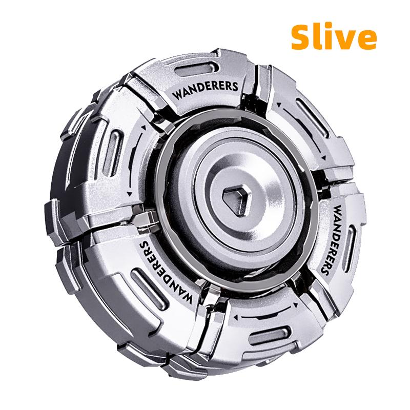 

Ultra-Smooth Glowing Fidget Toy Spinner Stress Relief Focus Tool For Anxious Adults Kids With Cool Armor Opening Edc Toy