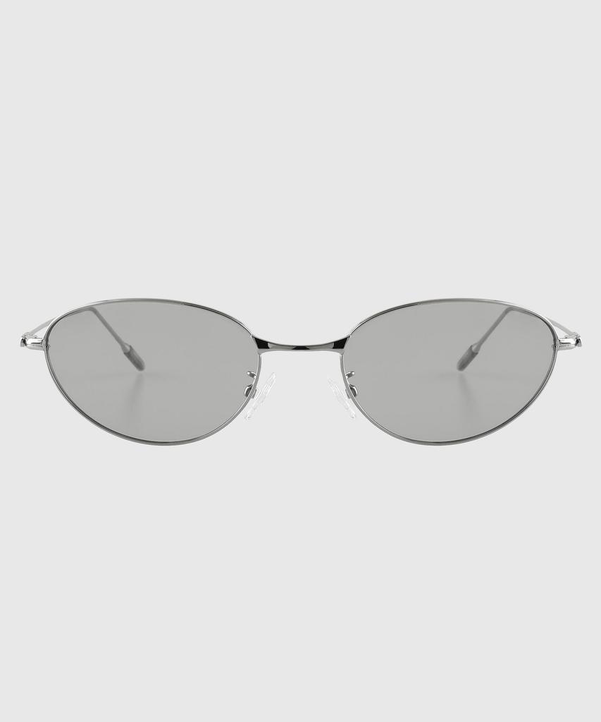 Tuditeo Acm Vintage Slim Metal Sunglasses Nylon Tinted Lenses C4 Gray Tint