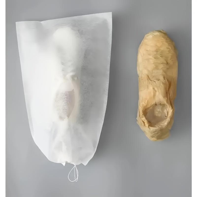 30 Stück Stoff Über-Tür Schuhbeutel Leicht, Staubdicht, Feuchtigkeitsbeständig Reise-Schuhaufbewahrungsbeutel mit Kordelzugverschluss