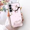 For Infinix Hot 50 Pro+ 50Pro 4G Cute Flower Butterfly Cat Case For Infinix Hot50 Pro Plus 4G Black Silicone Soft Phone Cases