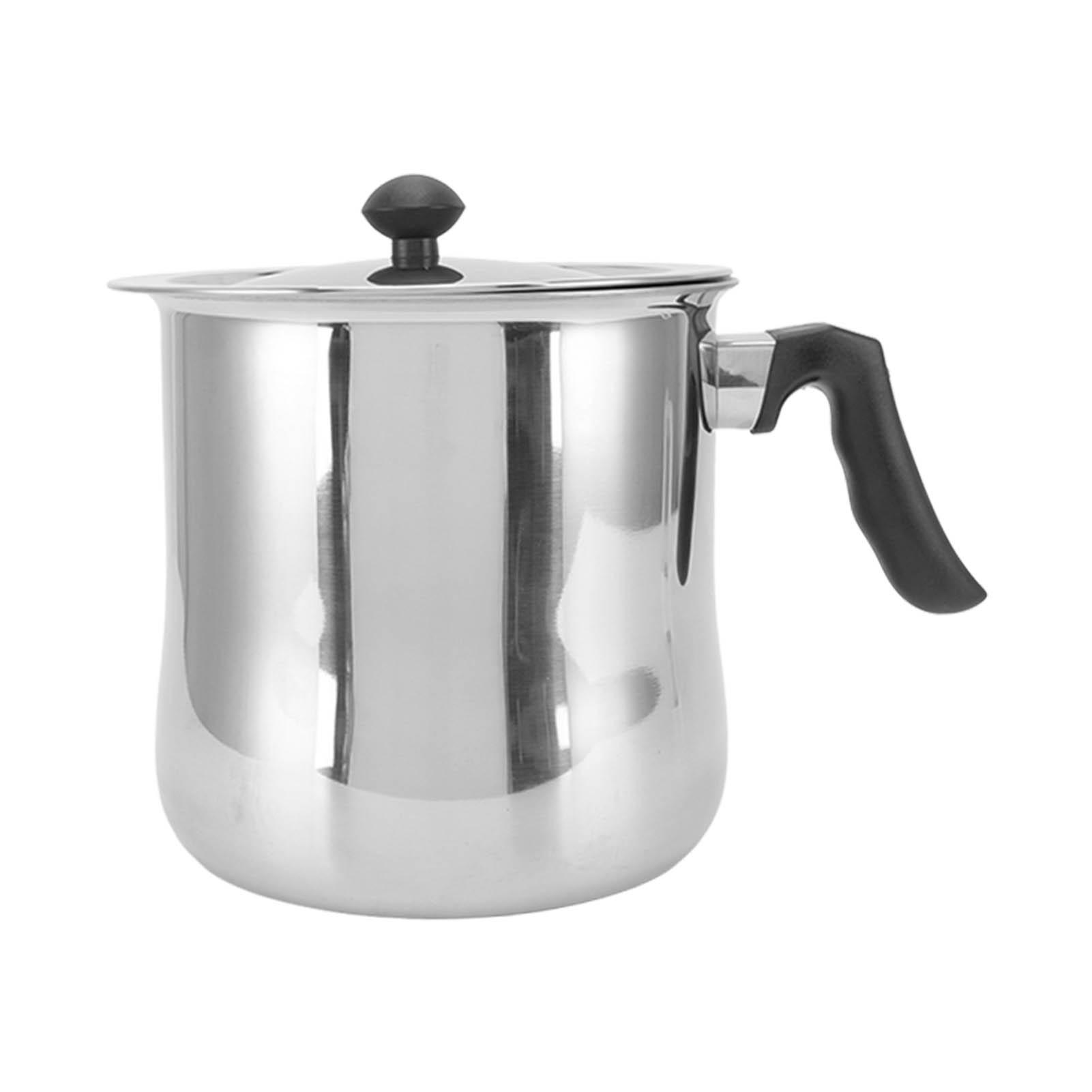 Bee Wax Melting Pot Stainless Steel Heatproof Durable Beekeeping Wax Melting Pot with Lid for Melting Bee Wax 1.5L/2.5L