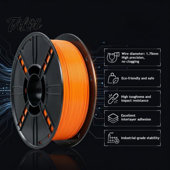 Low Warpage Filament Matte 3D Printer PLA Filament, 1.75mm 250g Spool, High Precision Printing for DIY Projects, Models and Crafts