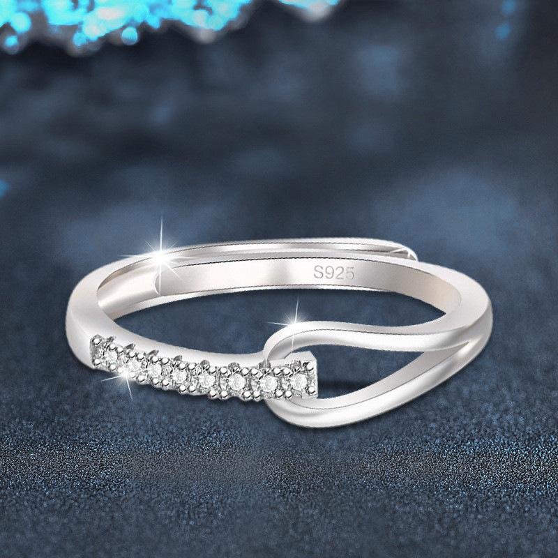 925 Sterling Sliver Rings Shining Classics Zircon for Women Wedding Engagement Jewelry Fashion Luxury Gift High Quality