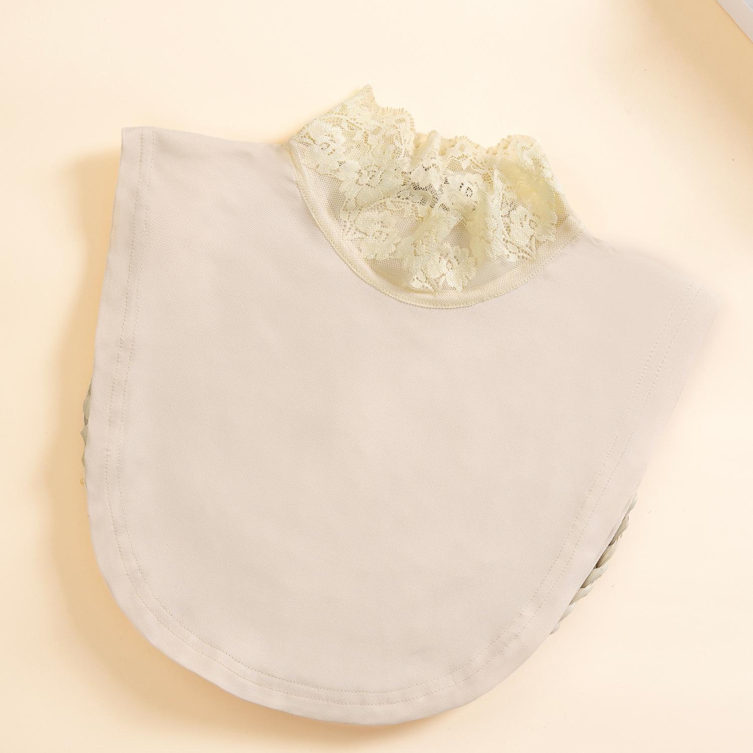 

1 шт. женский кружевной воротник-стойка, шарф-воротник, базовая рубашка однотонного цвета, прикрывающий красивый лепестковый фальшивый воротник девушки, cu