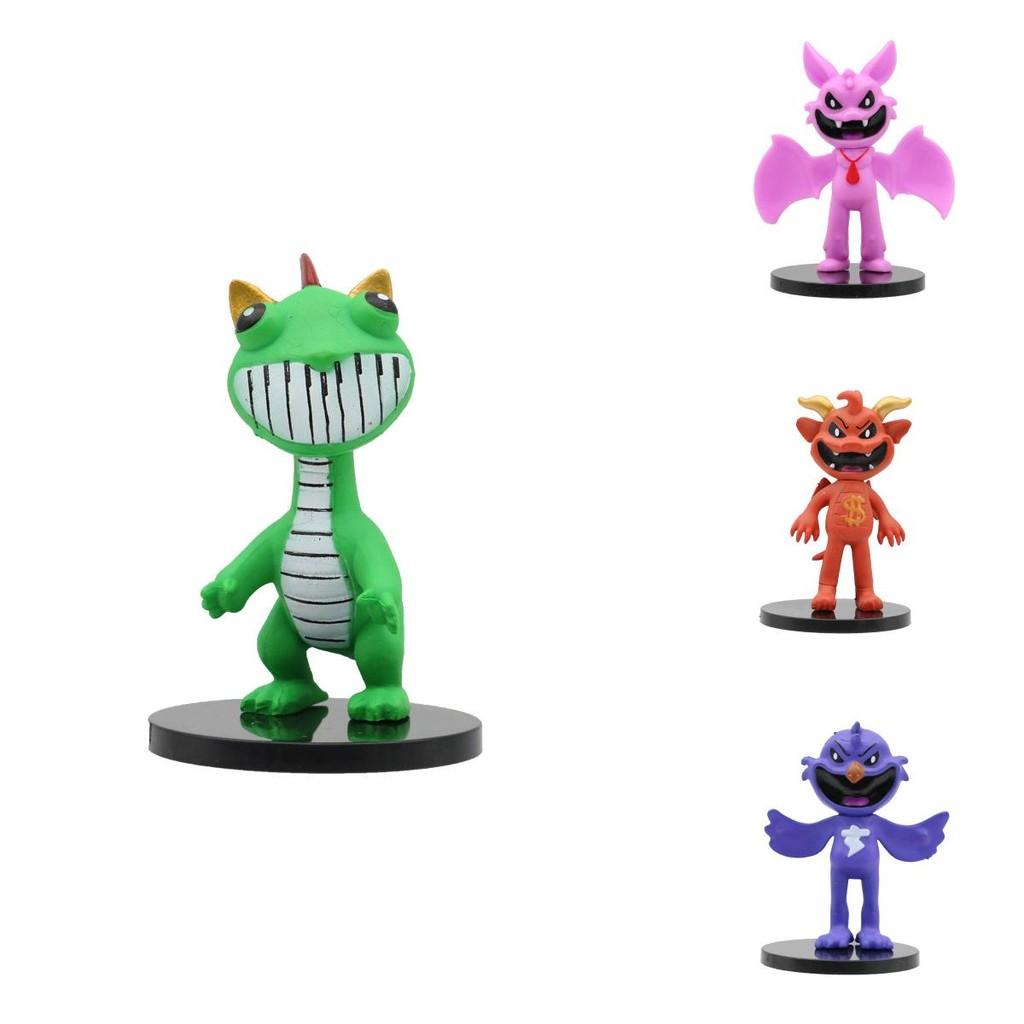 Playtime 4 Poppy Smiling Critters Figure Head Turnable Doll Model Ornament Cake