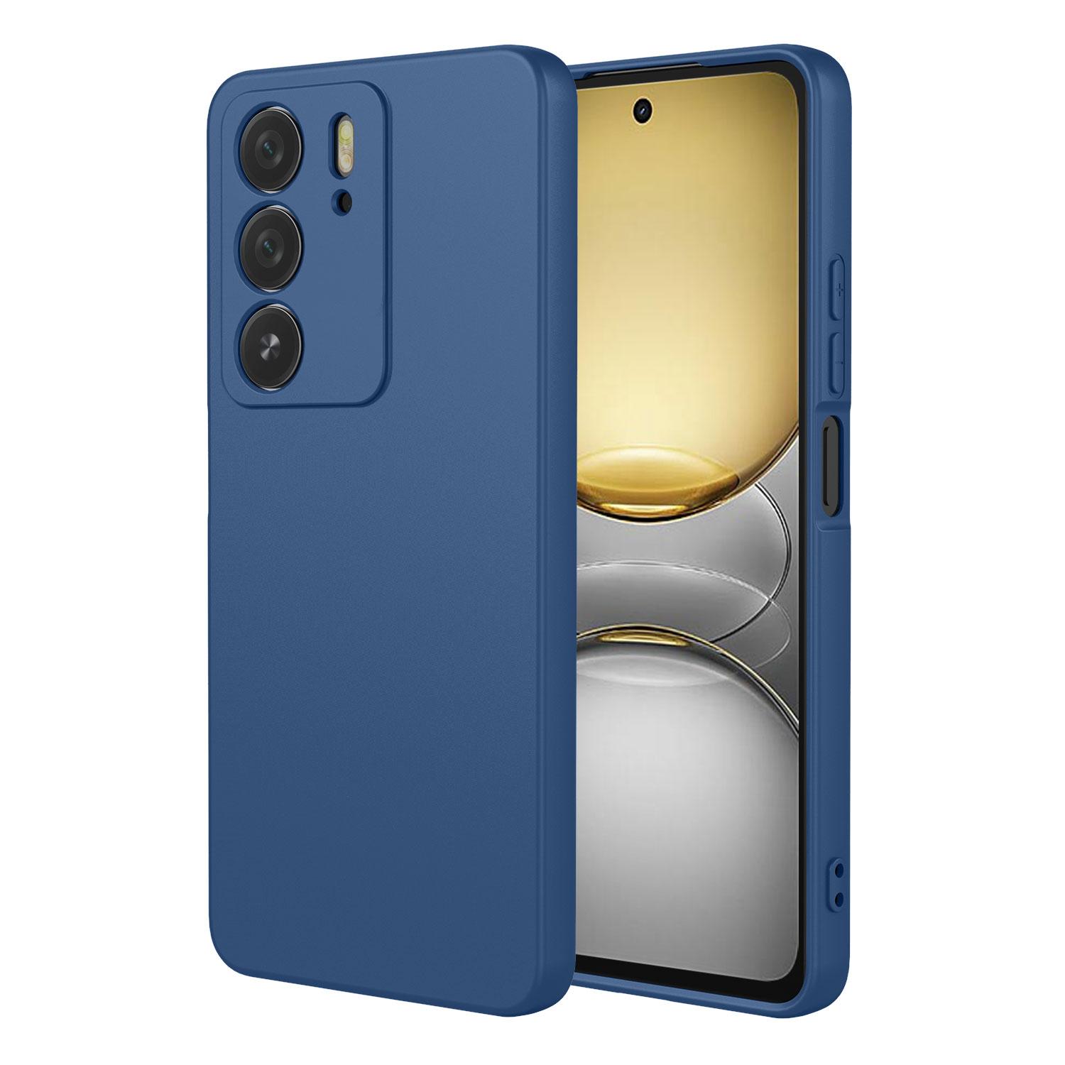 

Гибкий чехол из жидкого силикона ТПУ для Realme C71 C75 4G, защитная накладка, Fundas Coque Capa Realme C71 синий