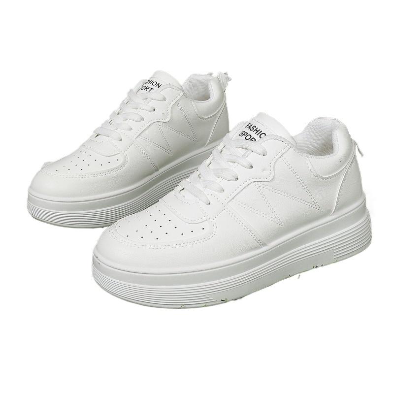 Fashion 2025 Outdoor Hot Sale Lace Up Women's Vulcanize Shoes Platform Comfortable Women Sneakers Plus Size Versatile Casual Shoes