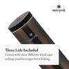 Snow Peak System Bottle 500 Dark Silver TW-071R-DS