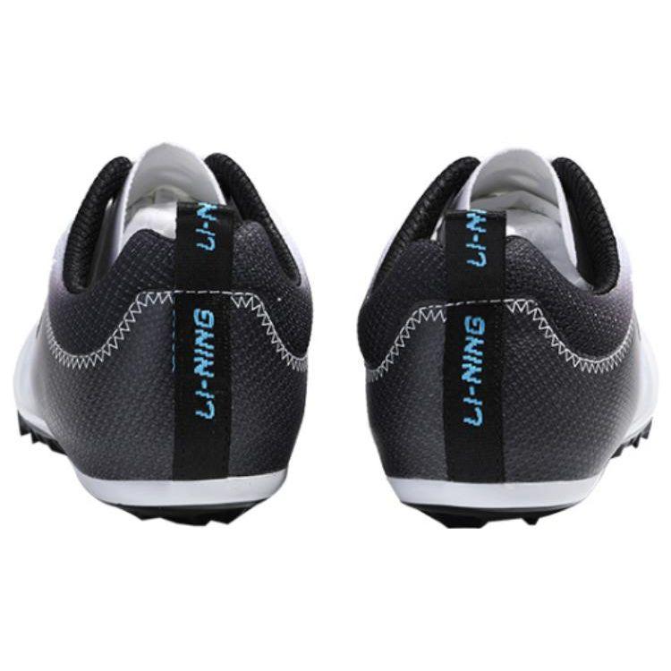 Li Ning Athletics Sprinting Anti-Slip Low-Top Professional Spikes Running Shoes Unisex Shoes White Black LJJO118-6