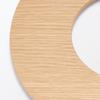 MUJI Wooden Trash Can Diameter x 84915086 Lid, Round, Approx. 23.5cm 1.5cm Height,