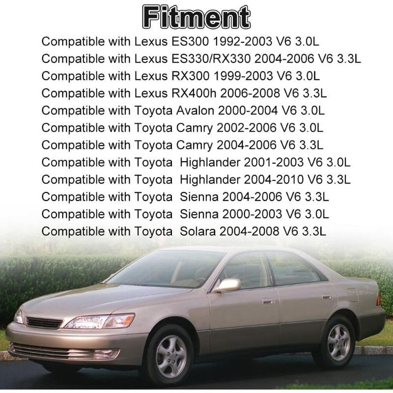 15330-0A010 Intake & Exhaust Engine Camshaft Timing Oil Control Valve for Toyota Camry Solara Lexus ES330 VVT Valve 15340-0A010