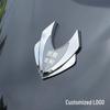 3D стереоскопічна наклейка-логотип автомобіля зі сплаву нержавіючої сталі для загальних моторів електричного мотоцикла