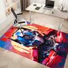 Bumblebee and Optimus Prime1 Printed Absorbent Washable Carpet, Non-Slip Bathroom Mats, Kitchen Rugs, Yoga Mat,Living Room Entrance, Camping Picnic Ru