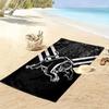 Panthers Charge Print Beach Towel, Large Soft Quick Dry Towel for Beach Camping Swimming