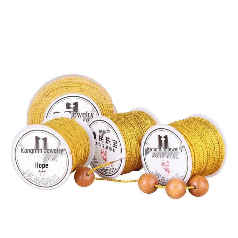 

Durable Non-Elastic Mambo Line Hand-Woven Jade & Bead Bracelet Rope