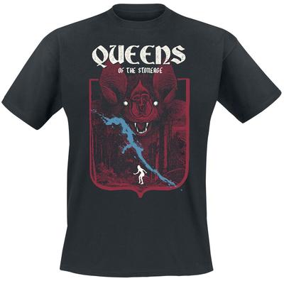T-Shirt Skull Queens of The Stone Age Uomo Donna Metal Rock Band Grafica Cotone Estiva Streetwear Top