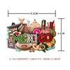 3D Creative Magnets Countries Fridge Magnet World Travel Souvenirs Wooden Crafts Magnetic Sticker Gift For Travelers Home Decor