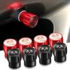 Modifizierte Metall-Ventilkappe für Autoreifen, staubdichte Radabdeckungen für Dodge AVENGER DURANGO CALIBER CARAVAN CHARGER NITRO RAM 1500 SRT U111