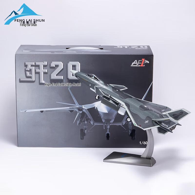 1:60 J-20 Fighter Jet Model