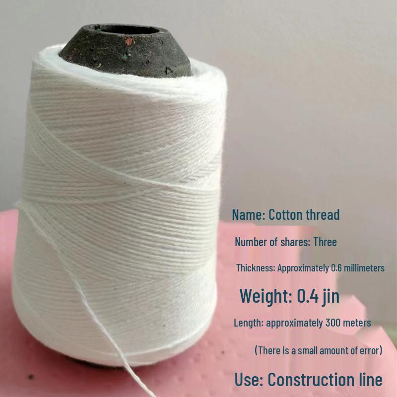 Red Nylon Masonry Line for Construction and Bricklaying