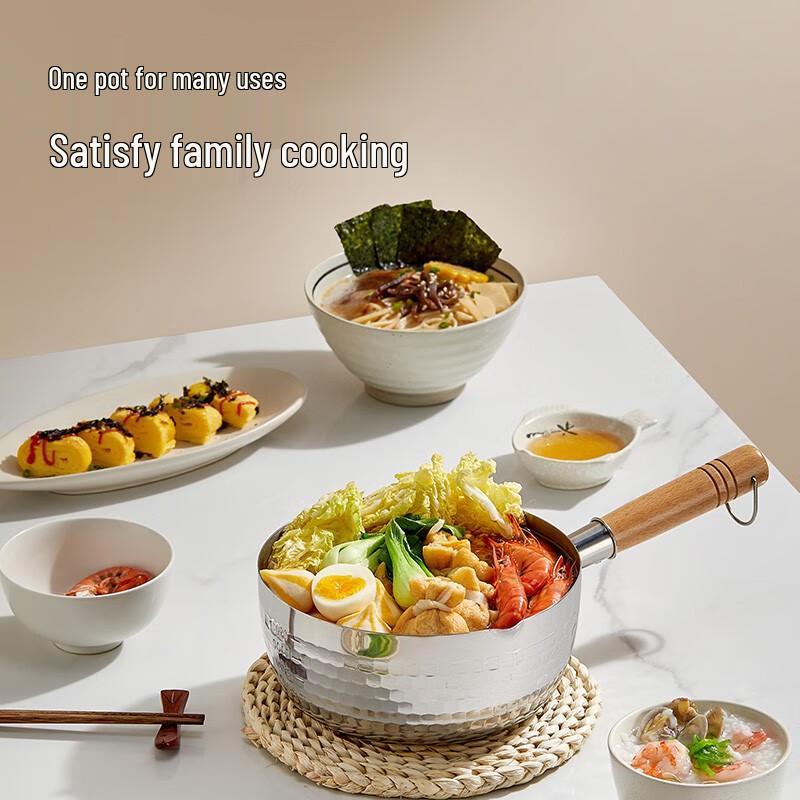 Chuda King Japanese Stainless Steel Yukihira Pot