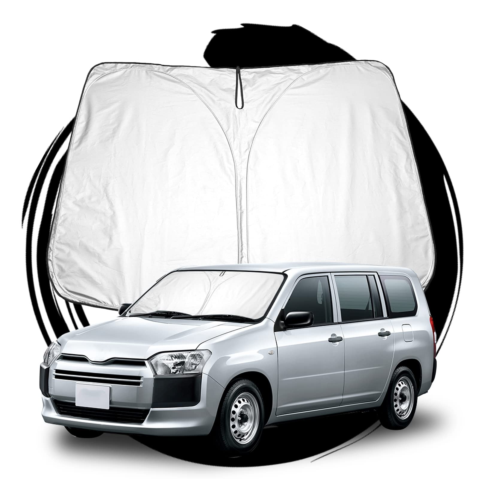 

ruiya Новый Toyota Probox 160 Серии Probox Эксклюзивный Солнцезащитный Экран Лобового Стекла Зонт Автомобильный Солнцезащитный Экран Защита от УФ-лучей Солнцезащитный Экран Сон в Машине Складной Нет серый