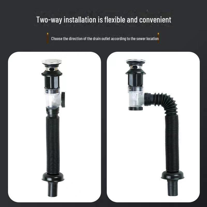 Set Deodorante per Tubo di Scarico e Sifone Lavabo