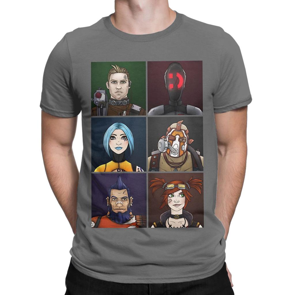 bBorderlands Hunters Funny 100 Cotton TShirt bBorderlands Tees Tops For Unisex