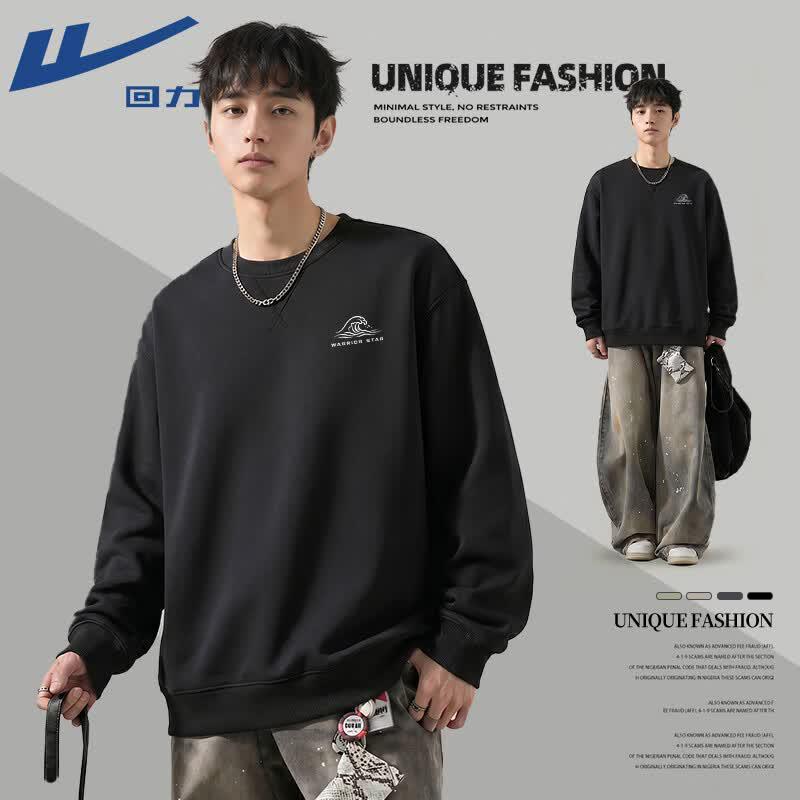Warrior Men's JHL Graphic Print Loose Fit Sweatshirt